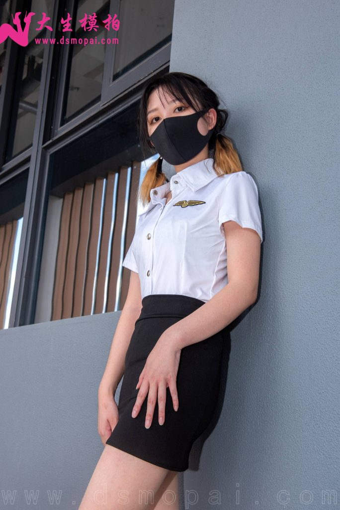 大生模拍 NO.288 蘭蘭 雙馬尾OL裝[50P/361MB]插圖3