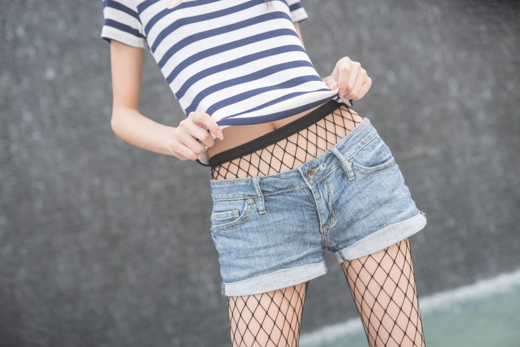 風(fēng)之領(lǐng)域精品寫(xiě)真@No.027 短褲魚(yú)網(wǎng)絲襪 [50P/221MB]插圖3