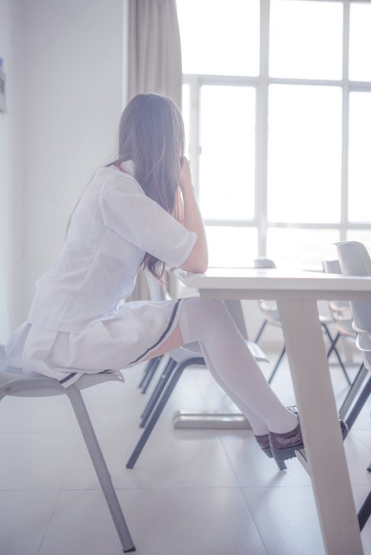 風(fēng)之領(lǐng)域精品寫真@No.079 美絲專屬課堂 [41P/140MB]-無料攝影圈