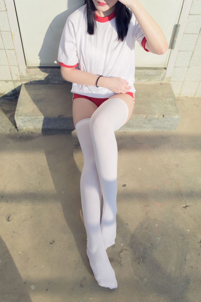 風(fēng)之領(lǐng)域精品寫真@No.120 體育館 粉白少女[48P/280MB]插圖1