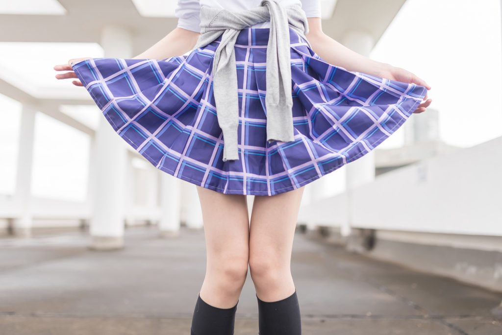 風之領域精品寫真@No.168 紫色格子裙 [39P/128MB]插圖