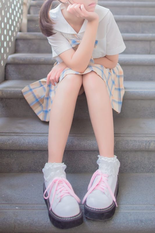 風之領(lǐng)域精品寫真@No.171 偶遇樓道中的學妹 [48P/290MB]-無料攝影圈