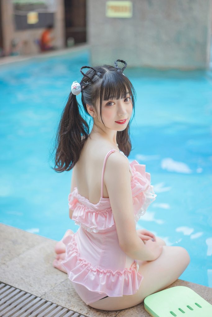 風(fēng)之領(lǐng)域精品寫真@No.173 粉色兔子泳裝少女 [41P/266MB]插圖2