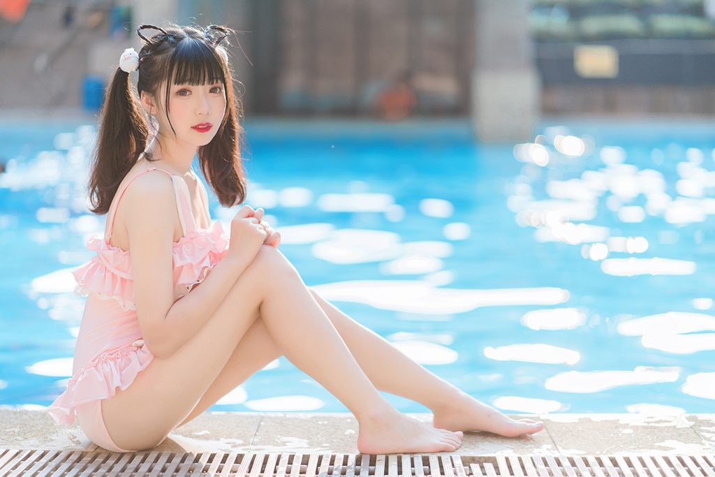 風(fēng)之領(lǐng)域精品寫真@No.173 粉色兔子泳裝少女 [41P/266MB]插圖3