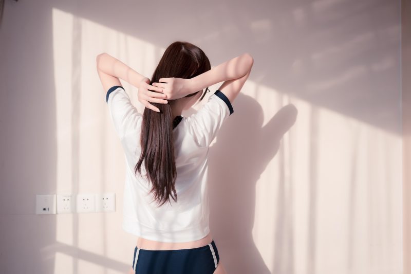 風之領(lǐng)域精品寫真@No.179 室內(nèi)黑絲 體操服 [45P/303MB]-無料攝影圈