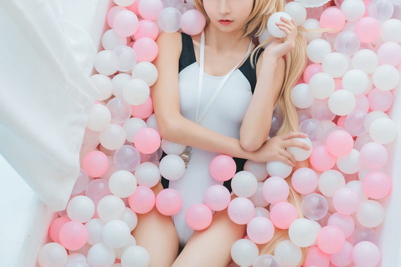 風之領(lǐng)域精品寫真@No.181 黑白條紋泳裝 [39P/362MB]-無料攝影圈