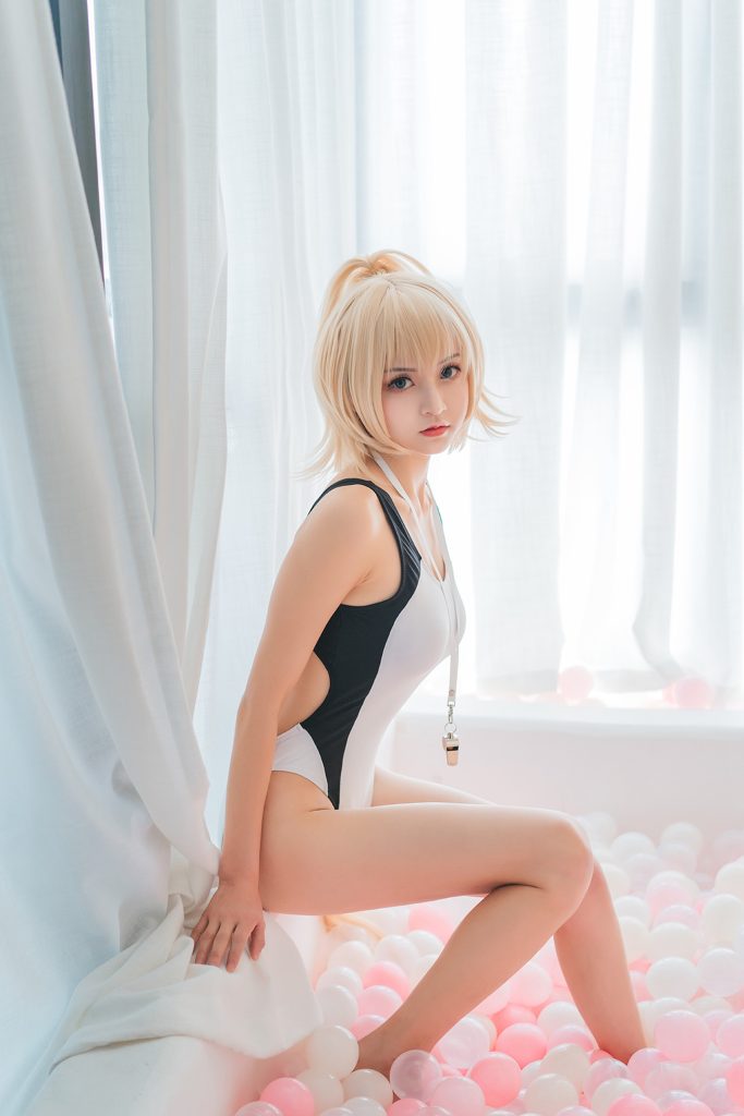 風之領域精品寫真@No.181 黑白條紋泳裝 [39P/362MB]插圖3