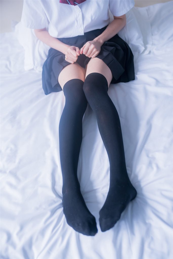 風(fēng)之領(lǐng)域精品寫(xiě)真@No.193 床上的黑絲JK [38P/396MB]插圖1