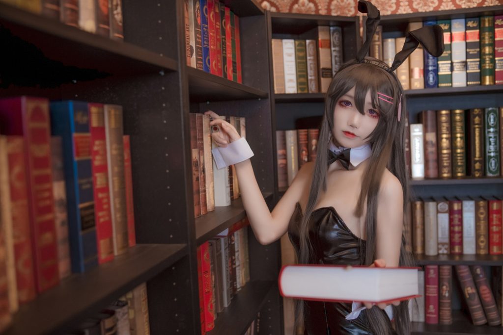 風之領域精品寫真@No.198 黑絲獸耳兔女郎 [38P/433MB]插圖1