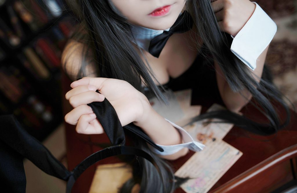 風之領域精品寫真@No.198 黑絲獸耳兔女郎 [38P/433MB]插圖2