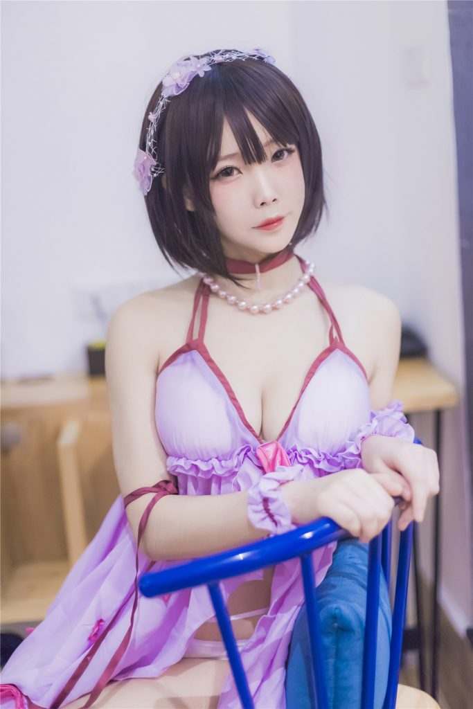 風(fēng)之領(lǐng)域精品寫真@No.201 紫色薄沙睡裙 [39P/516MB]插圖2