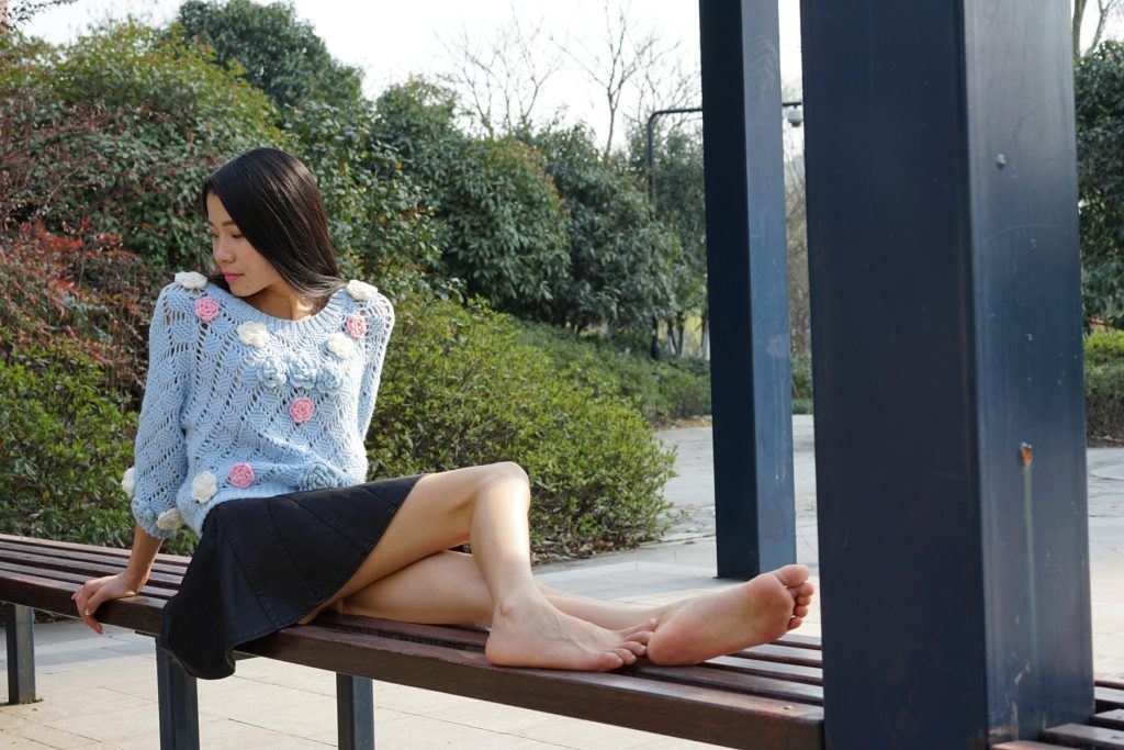 Ecologygreen攝影作品 NO.047 可人的女子大秀白N足底 第二套[48P/558MB]插圖3