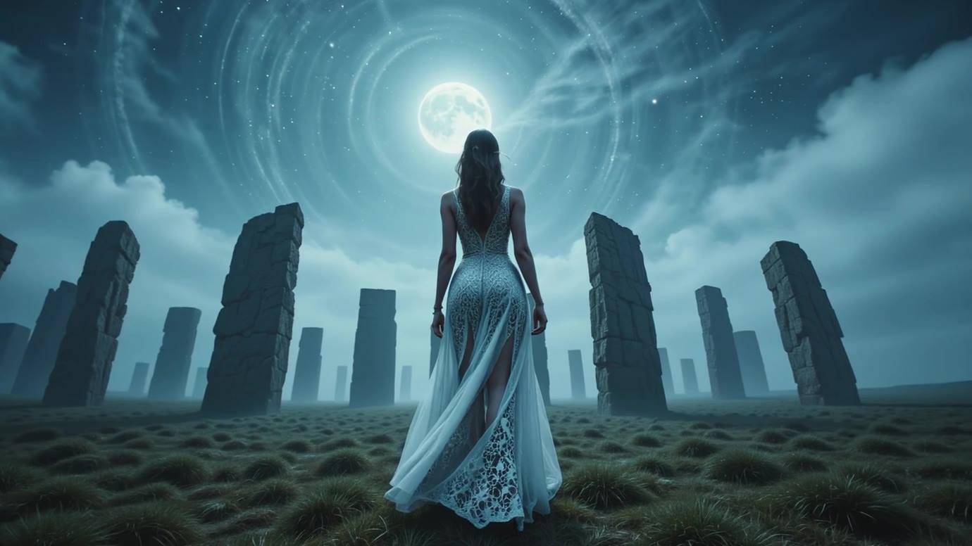 AI Video 043 Mystical TTRPG Ambient Music with Celestial Goddesses[4K/1V/501MB]插圖2