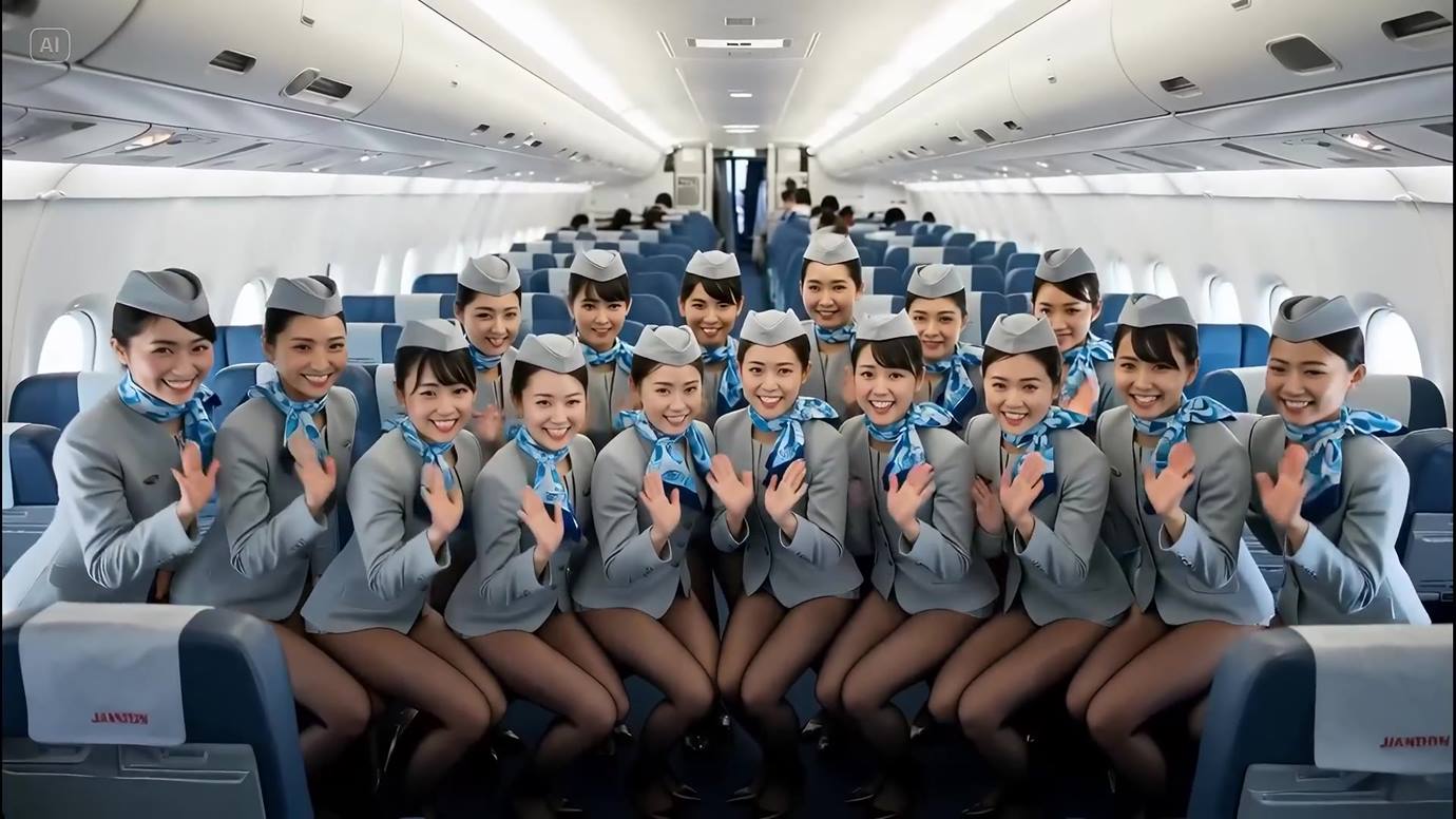 AI Video 052 Flight Attendant, Intern, Teacher _ Nurse_ April Photoshoot Collection[1V/270MB]-無料攝影圈