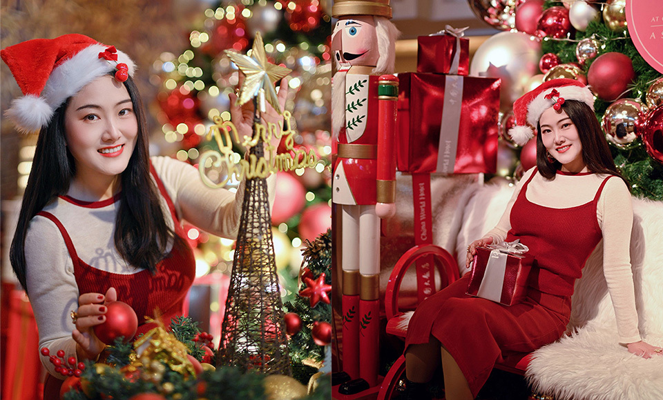 簡單4招，教你在室內(nèi)打造夢幻圣誕人像-無料攝影圈