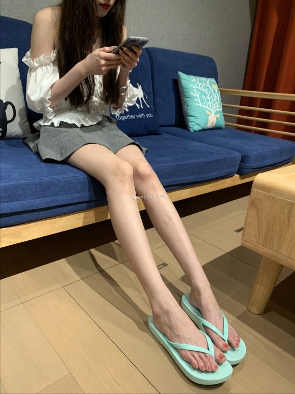 FCMZ原創(chuàng)學(xué)生足模攝影 No.084 人字拖 [89P/173MB]-無料攝影圈