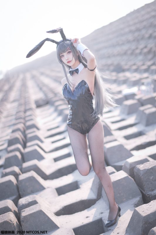 [喵糖映畫]TML.011 麻衣學姐兔女郎[20P/217MB]-無料攝影圈