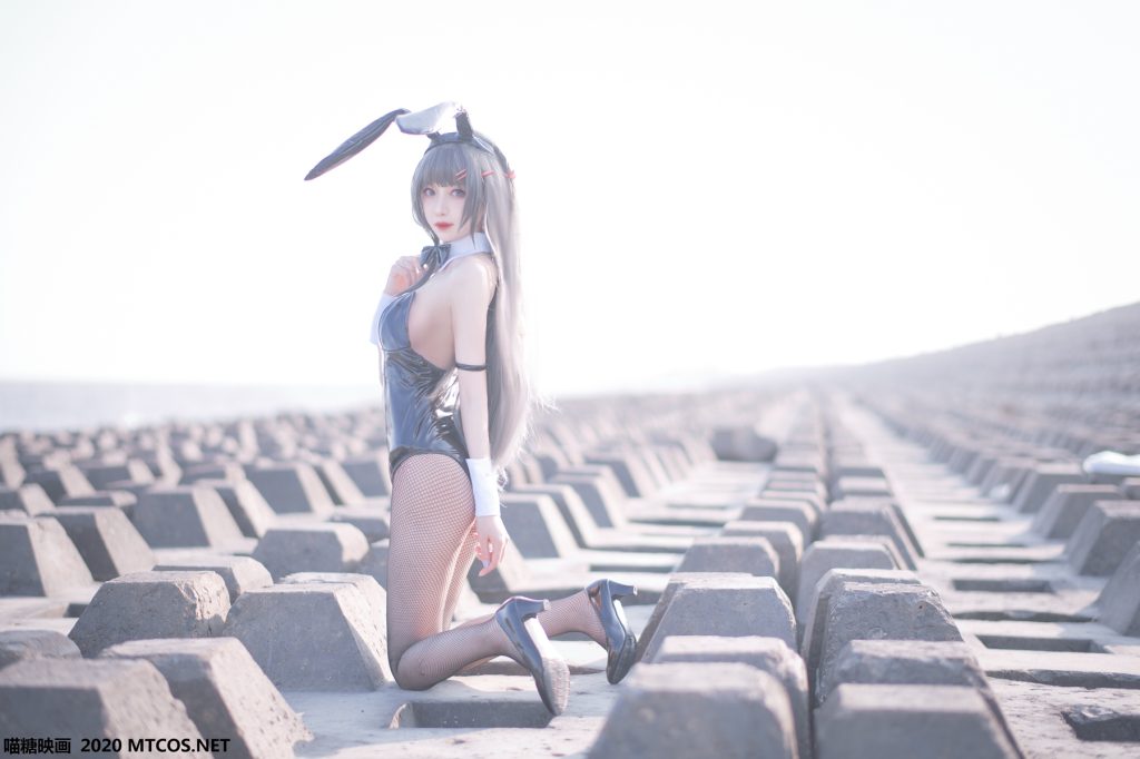 [喵糖映畫]TML.011 麻衣學(xué)姐兔女郎[20P/217MB]插圖1