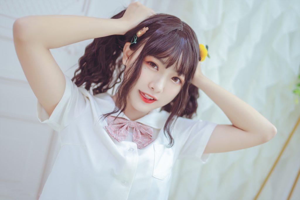 喵糖映畫 少女寫真 VOL.001 美腿過膝白絲 [41P/368MB]插圖2