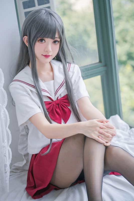 喵糖映畫少女寫真 VOL.017 黑絲紅裙蝴蝶結(jié) [40P/730MB]-無(wú)料攝影圈