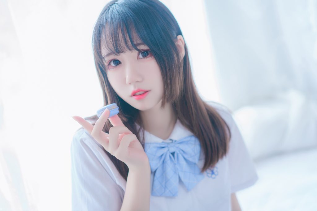 喵糖映畫少女寫真 VOL.019 致簡(jiǎn)白絲女友[46P/778MB]插圖2