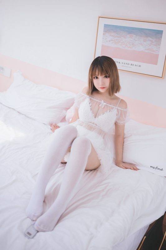 喵糖映畫少女寫真 VOL.025 潔白花嫁 [42P/302MB]-無料攝影圈