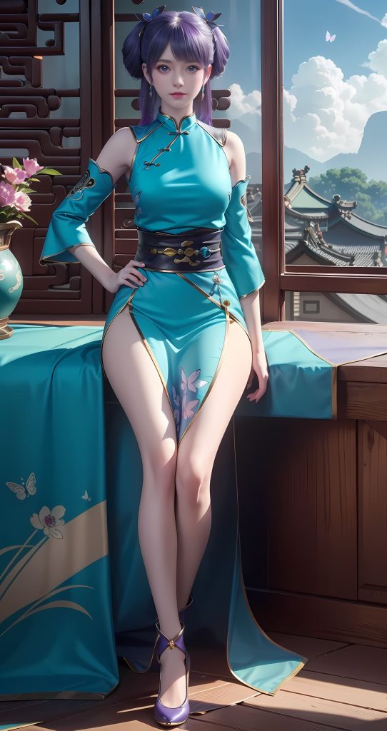 AI繪畫 284 韓雪旗袍[40P/510MB]插圖2