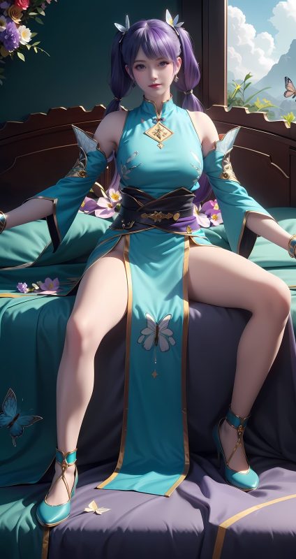 AI繪畫 284 韓雪旗袍[40P/510MB]-無料攝影圈