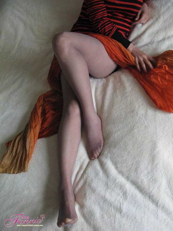 Fannie芬妮每足園 No.360 淺淺情懷 絲絲纏繞（灰絲） [63P/171MB]-無料攝影圈