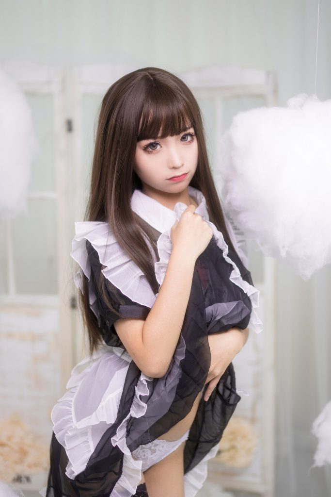 蠢沫沫 NO.012 短透明女仆 [42P/450MB]插圖1