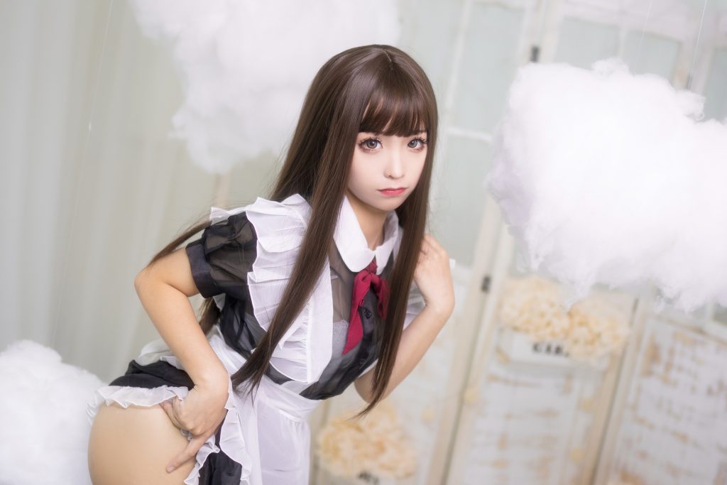 蠢沫沫 NO.012 短透明女仆 [42P/450MB]插圖2