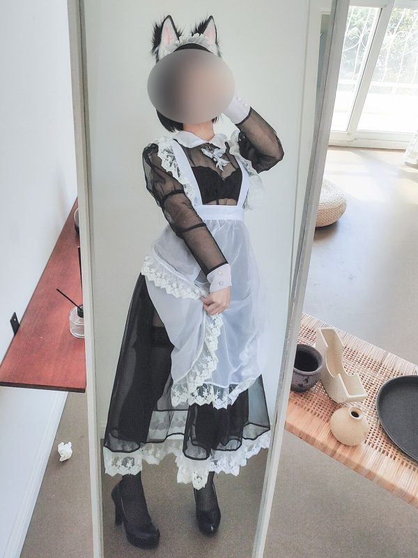 蠢沫沫 NO.014 透明女仆自拍 [42P/55MB]-無料攝影圈