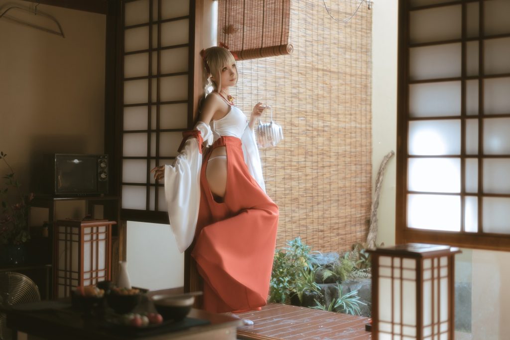 蠢沫沫 NO.096 – 可畏巫女[55P/787MB]插圖2