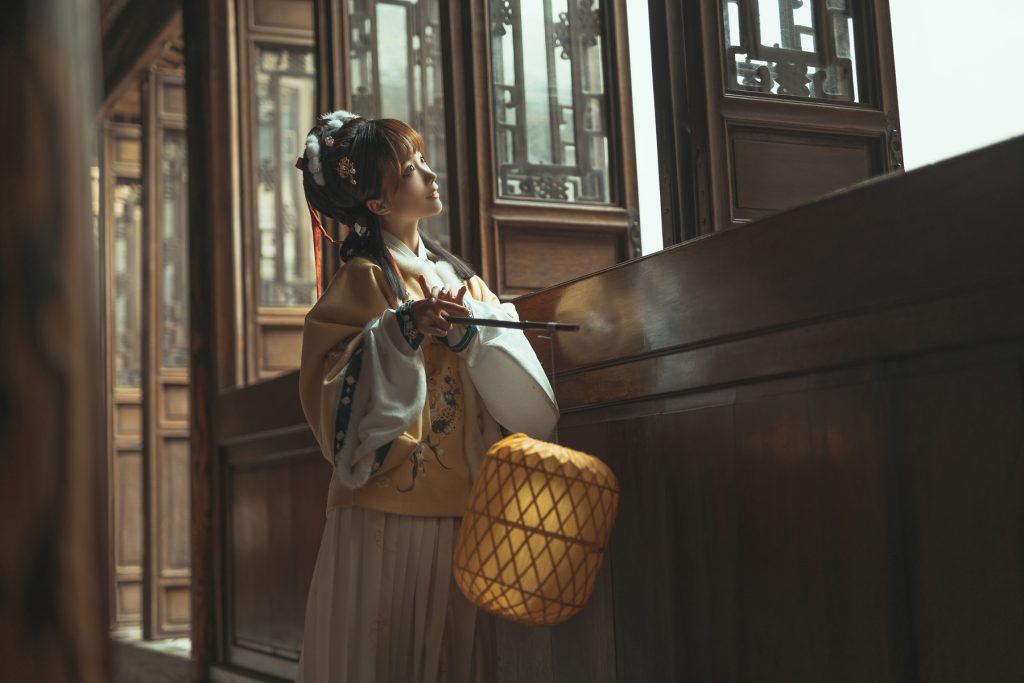 蠢沫沫 NO.130 – 漢服私影[9P/110MB]插圖1