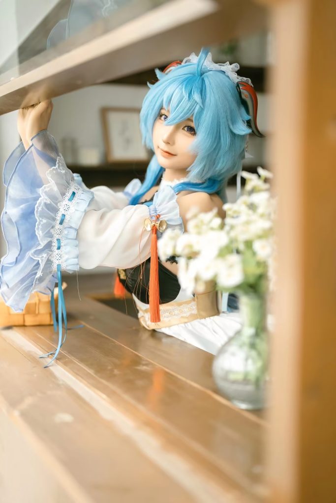 蠢沫沫 NO.171 – 甘雨女仆[14P/158MB]插圖