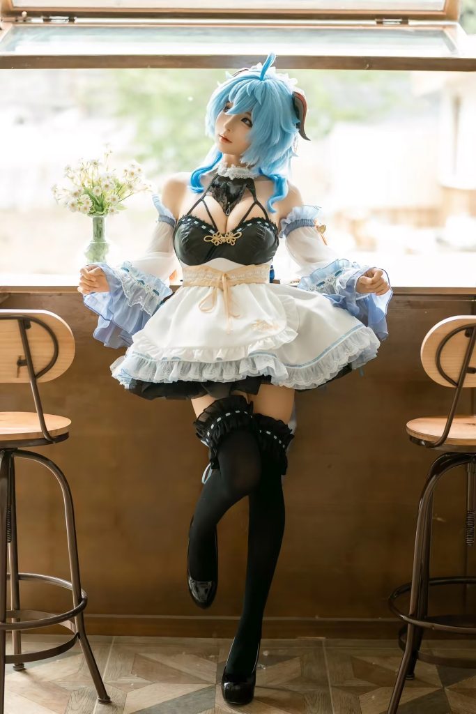 蠢沫沫 NO.171 – 甘雨女仆[14P/158MB]插圖2