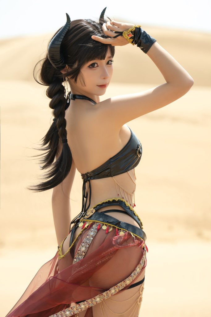 蠢沫沫 NO.195 – 沙漠魅魔[9P/76MB]插圖2