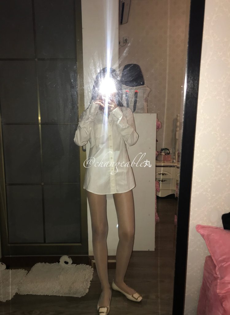 058-Changeable丸子-會(huì)員專享及定制系列-2020-25 白絲RV（49P/144M）插圖