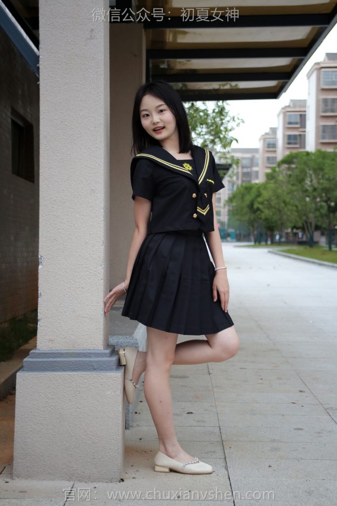 初夏女神 NO.216 雙雙 黑系水手服[100P/1V/3.45GB]插圖3