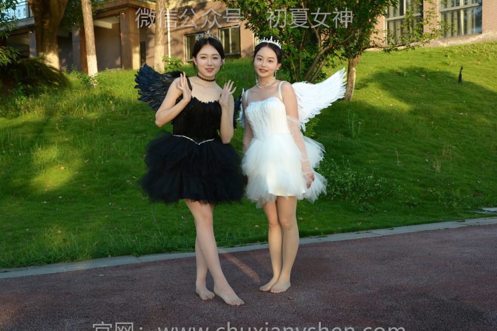 初夏女神 NO.222 雙雙、環(huán)環(huán) 黑白天使[140P/1V/6.10GB]插圖