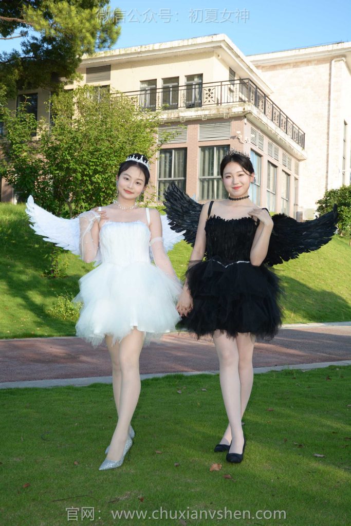 初夏女神 NO.222 雙雙、環(huán)環(huán) 黑白天使[140P/1V/6.10GB]插圖1