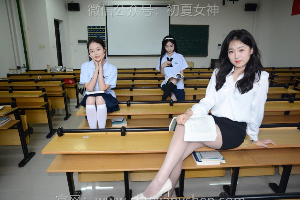初夏女神 NO.242 柒柒、雙雙、環環 學院之風[110P/1V/5.92GB]插圖3