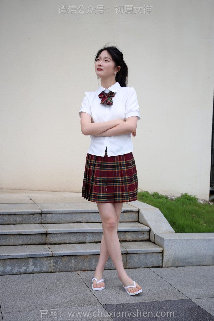 初夏女神 NO.246 安妮 JK人字拖[130P/1V/4.98GB]插圖1