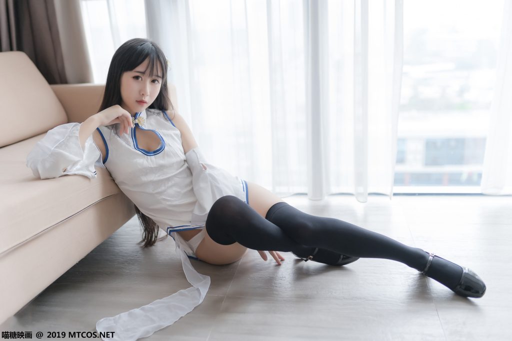 喵糖映畫少女寫真 VOL.066 萌芽兒o0 旗袍半截襪 [41P/168MB]插圖2