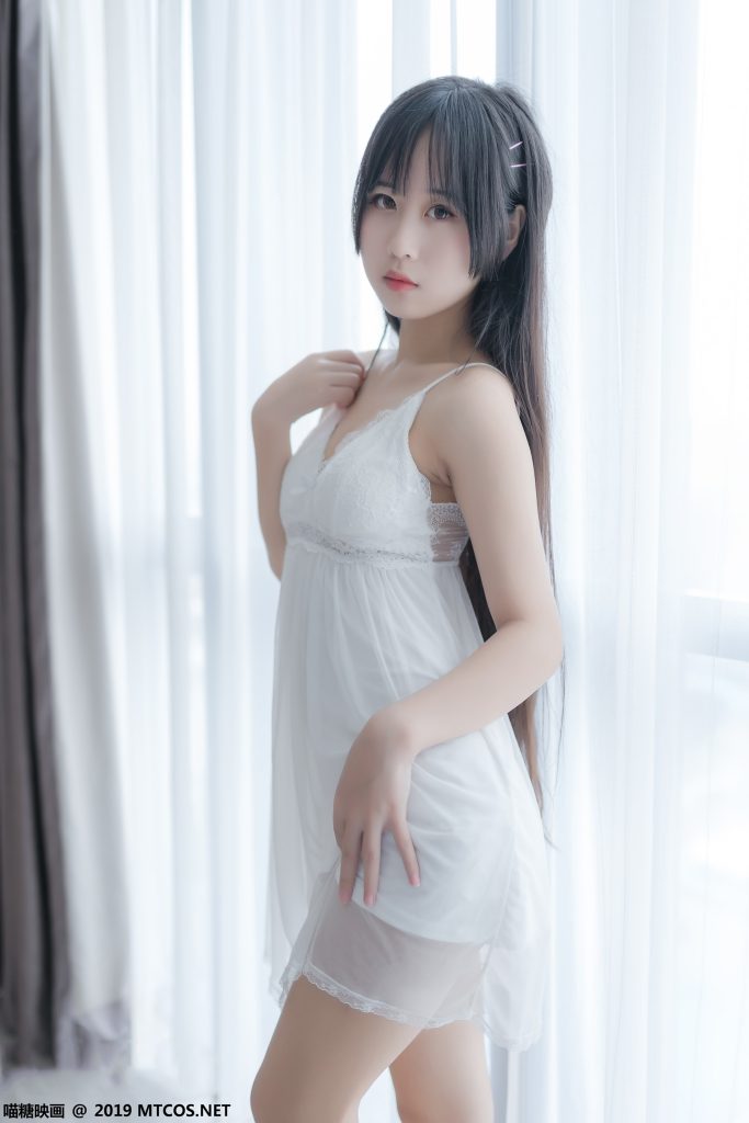 喵糖映畫少女寫真 VOL.069 萌芽兒o0 白紗裙 [44P/167MB]插圖