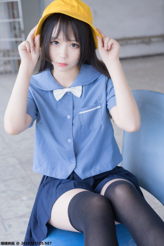 喵糖映畫少女寫真 VOL.070 半度度度喵 小黃帽女孩 [48P/376MB]插圖2