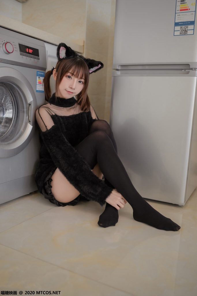 喵糖映畫 VOL.081 Kitaro_綺太郎 黑喵女友 [45P/195MB]插圖2