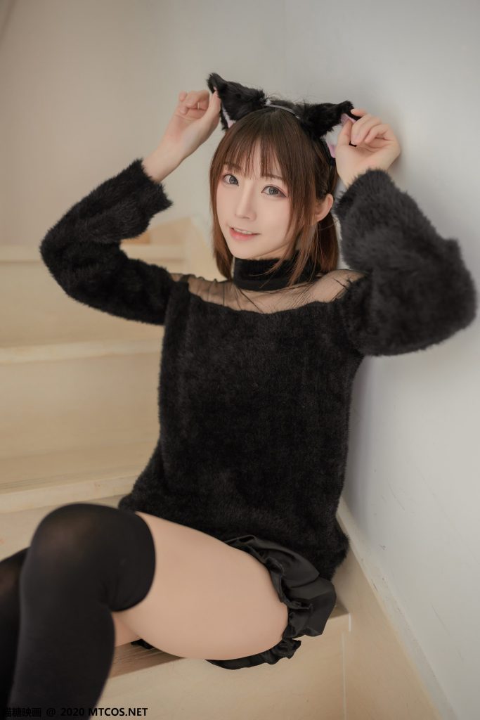 喵糖映畫 VOL.081 Kitaro_綺太郎 黑喵女友 [45P/195MB]插圖3