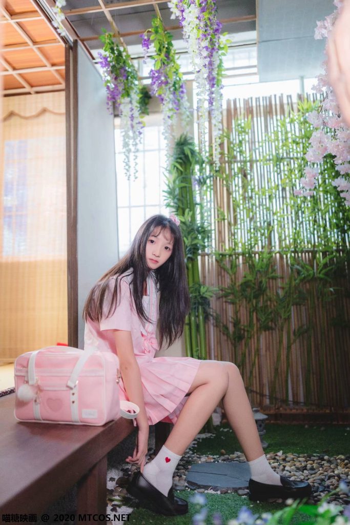 喵糖映畫 VOL.087 日系粉色JK [41P/816MB]插圖1