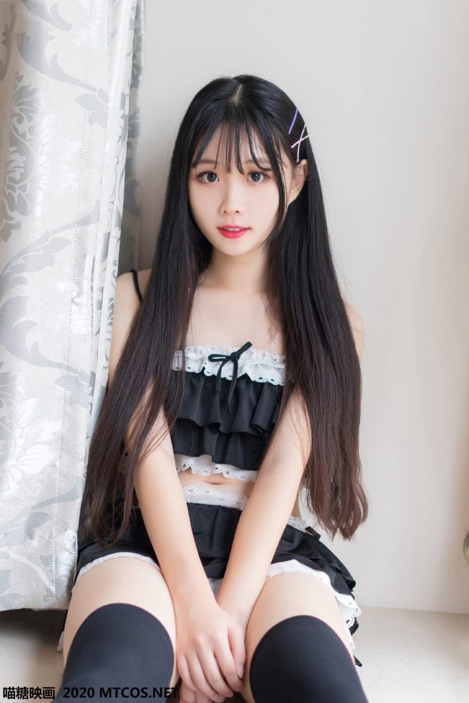 喵糖映畫 VOL.102 蕾絲荷葉邊泳衣 [40P/283MB]插圖1